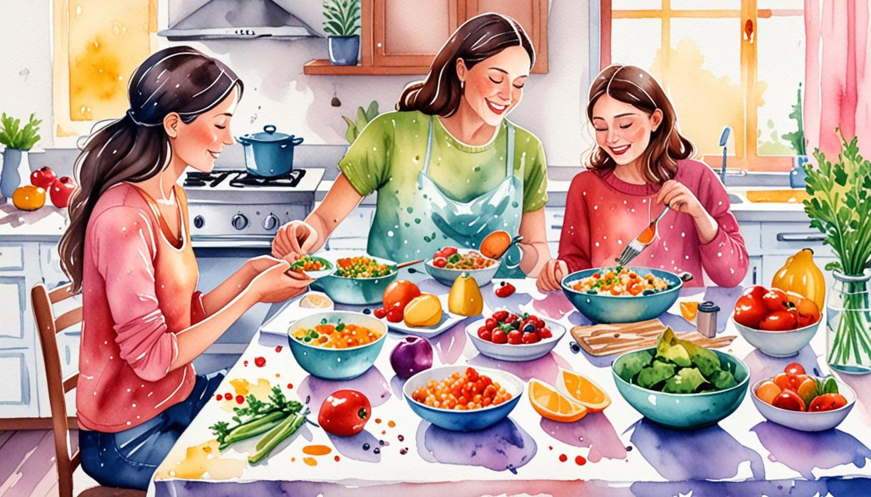 The Impact of Mindful Meal Preparation on Nutrition and Family Bonding