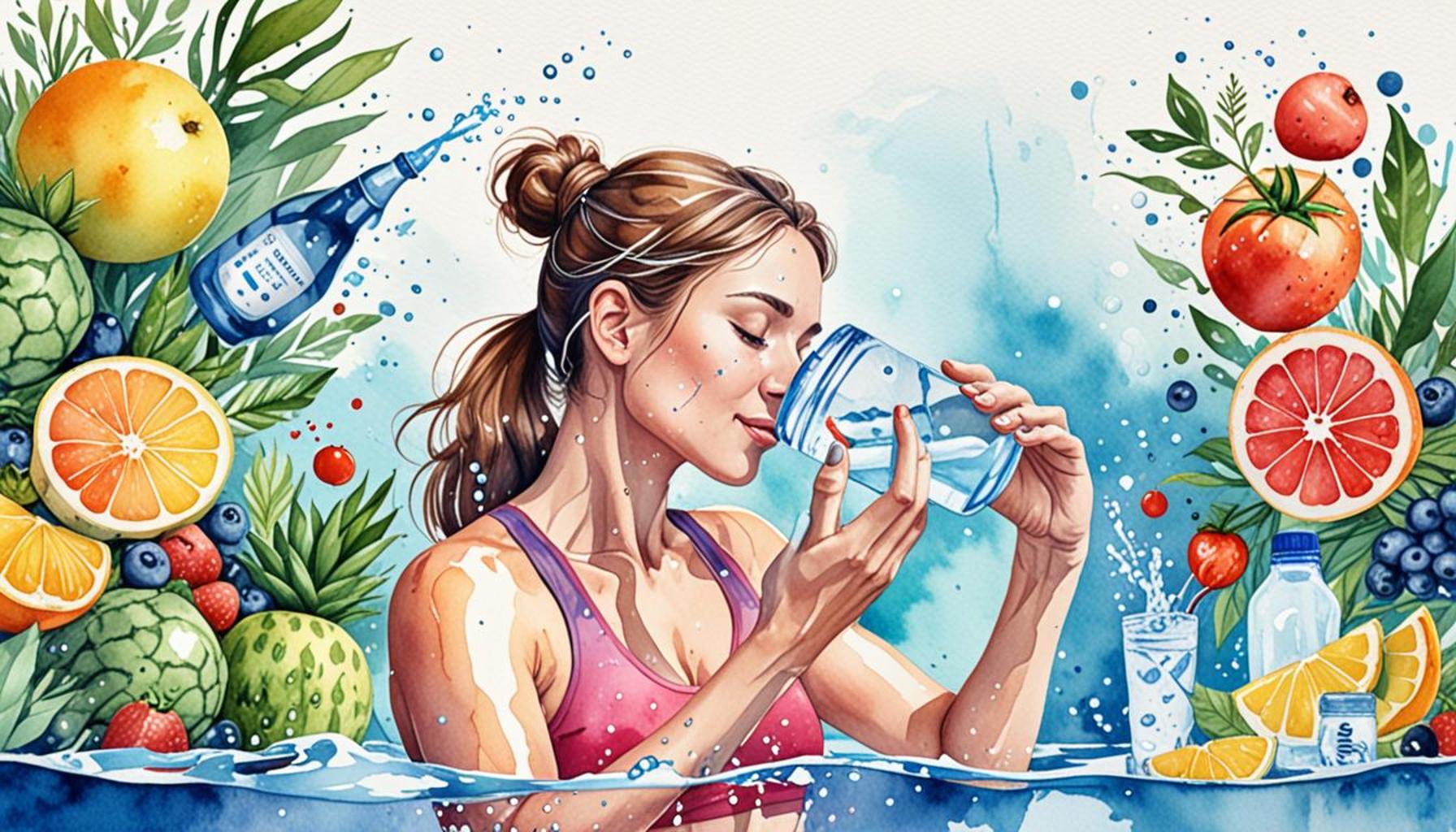 The Role of Hydration in Nutrition: How Water Intake Affects Diet and Physical Performance